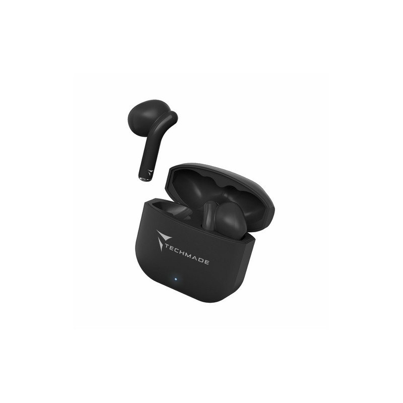 auricolari bt techmade con box di r icar