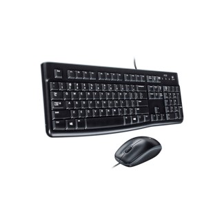 tastiera logitech  + mouse mk120 usb ner