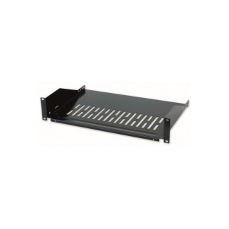 MENSOLA PER RACK 19'' 400 MM 2U NERA 2 P