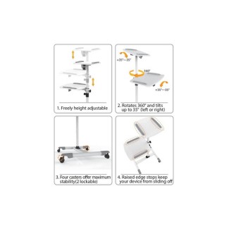 TROLLEY UNIVERSALE PER NOTEBOOK / VIDEOP