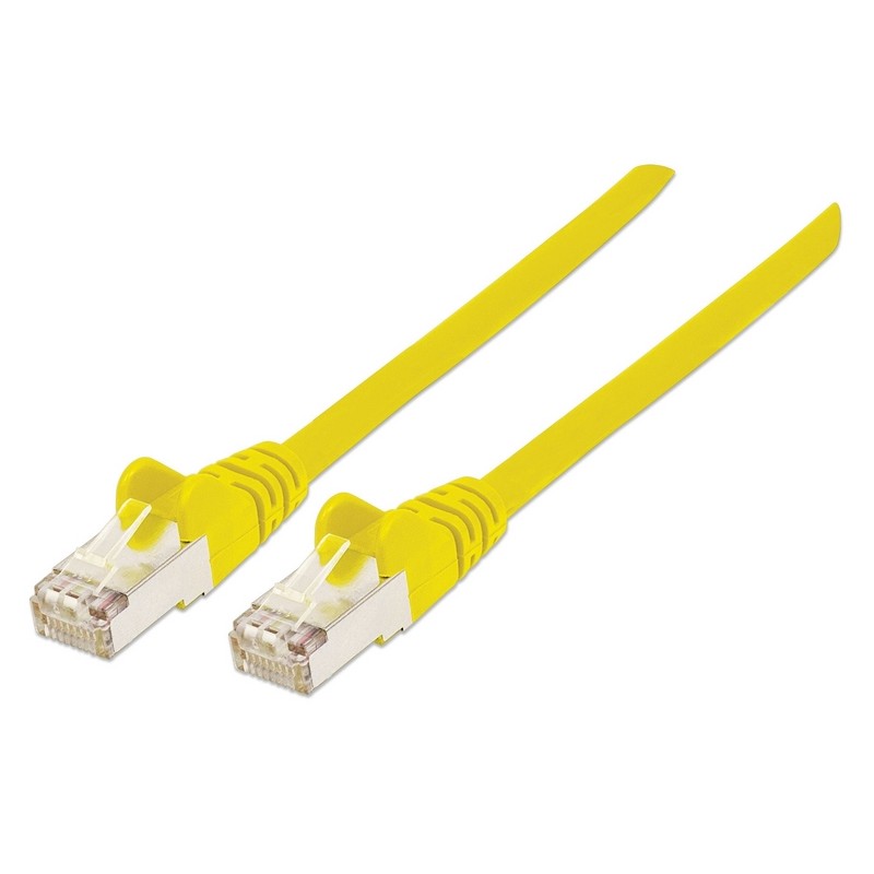 CAVO DI RETE PATCH IN RAME CAT. 6 GIALLO