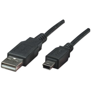 CAVO USB 2.0 A MASCHIO/MINI B 5 PIN MASC
