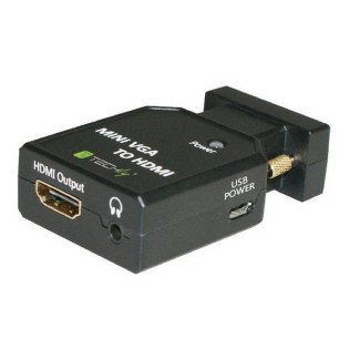 MINI CONVERTITORE DA VGA E AUDIO A HDMI