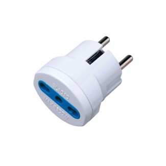 ADATTATORE SPINA SCHUKO A PRESA 10/16A B