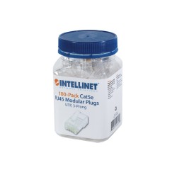 CONFEZIONE 100 PLUG RJ45 UTP PER CAVO RI
