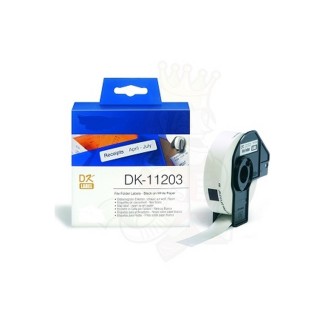 White 17mmX87mm 300psc for Brother P-Tou