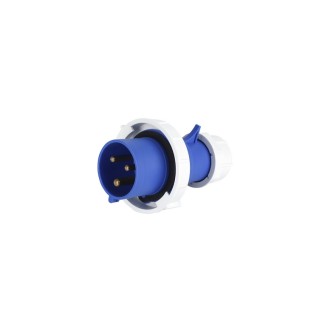 Spina Mobile Diritta Indust. CEE 16A-6h