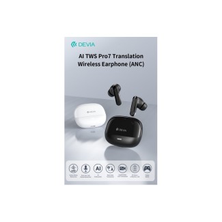 Auricolari TWS Earbuds AI con ANC Avanzato, 4-Mic ENC e Traduzione Multilingua i