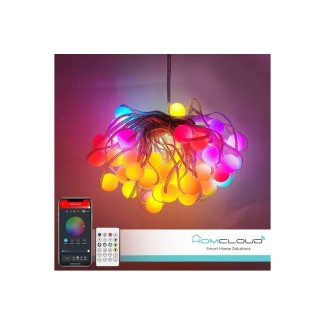 Catena 66 Sfere luminose Smart RGB-IC Wi-Fi + Bluetooth 10M IP65-RGB