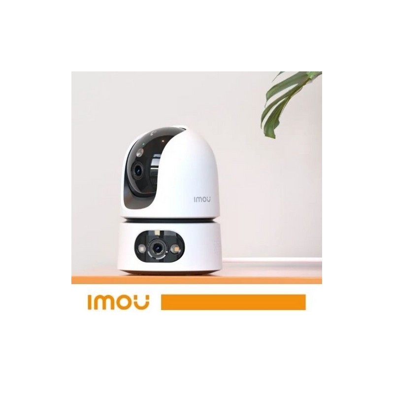 Imou Telecamera Ranger Dual PRO 6Mp 2K+2K PT IP/Wi-Fi 2.8mm IR mic/Speaker-bianc
