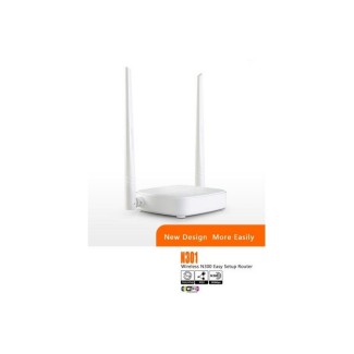 Tenda Router Wi-Fi 4(N300) Single-band,4port FE, mod AP/Extender/WISP/WDS | N301