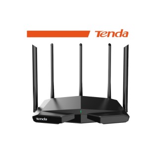 Tenda Router Wi-Fi 6 (AX5700) Tri-band, 4 porte GE | TX27 Pro-Black