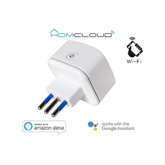 Presa Intelligente Wi-Fi 10A Italiana-Bianco