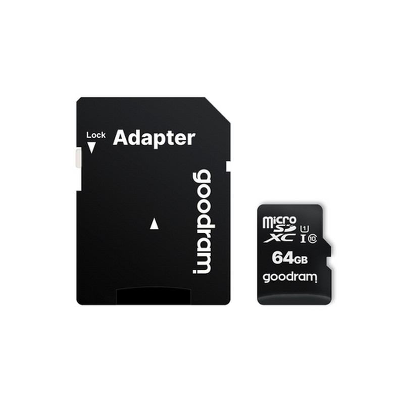 microSD GoodRAM 64GB class 10 UHS I + ad