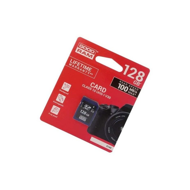 Scheda SD 128GB SDXC GoodRAM - blister r