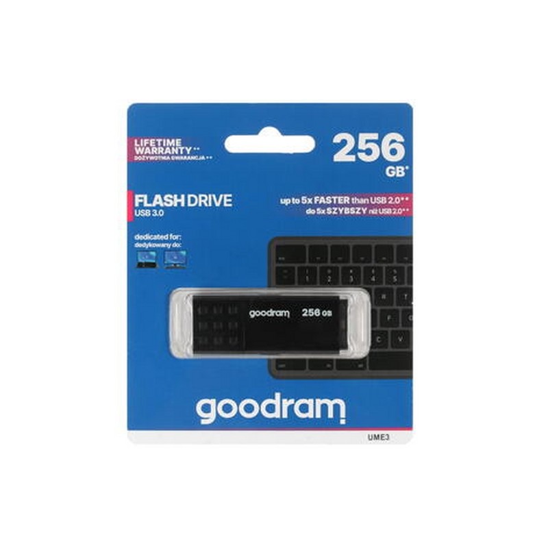 Pendrive GoodRAM 256GB BLACK USB 3.0 - r