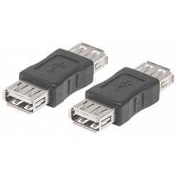 ADATTATORE USB 2.0 A FEMMINA/A FEMMINA N