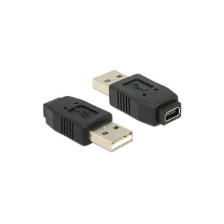 ADATTATORE USB A MASCHIO A MINI B FEMMIN
