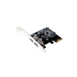 SCHEDA PCI EXPRESS 2 PORTE USB3.1