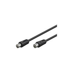 CAVO ANTENNA TV M/F 10,0 M NERO