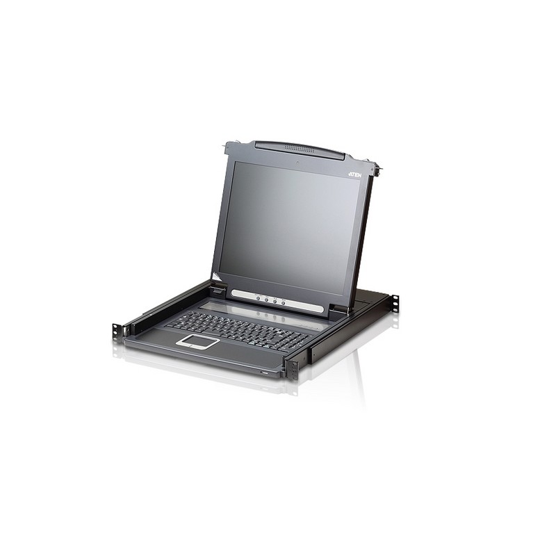 CONSOLE USB-PS2 VGA CON LCD 17'' DA RACK