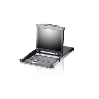 SWITCH KVM USB-PS2 VGA 8 PORTE CON LCD 1