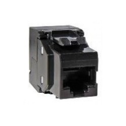 FRUTTO KEYSTONE RJ45 UTP CAT. 6 NERO TOO