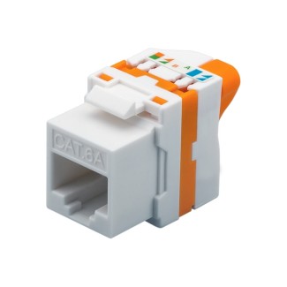 FRUTTO KEYSTONE RJ45 CAT.6A UTP TOOLESS