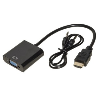 adattatore link hdmi to vga m/f, 0,15mt,